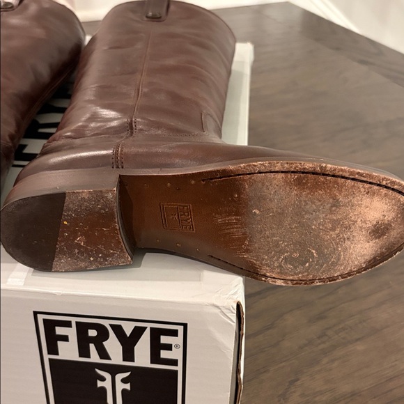 Frye Melissa Button Boots Sz 7.5 Extended Calf - Picture 9 of 13